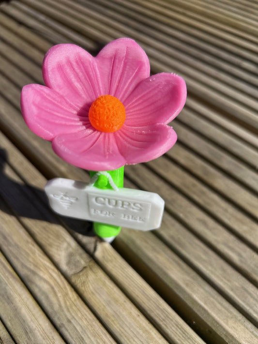 Bee Water Cup – Flower Garden Spike