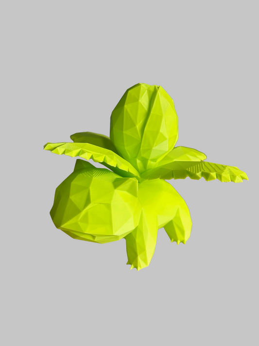 Low Poly Ivysaur large display figure