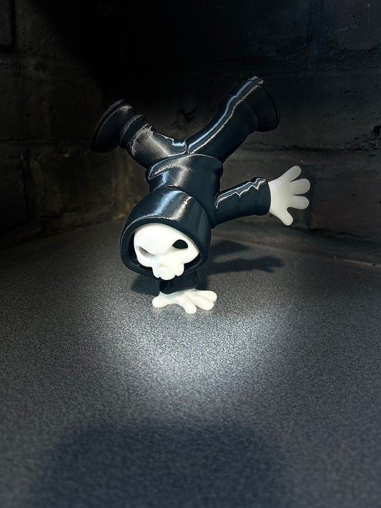 Urban Street Skull Toy Acrobat Skeleton Style Kawaii