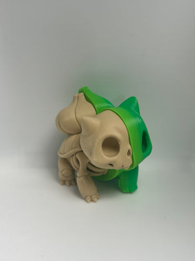 Bulbasaur Skeleton Stylized Pokémon Figure
