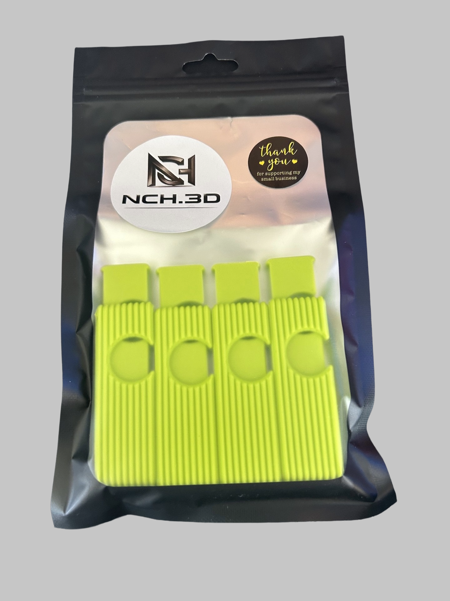 Reusable Food Bag Sealing Clips – Pack of 4