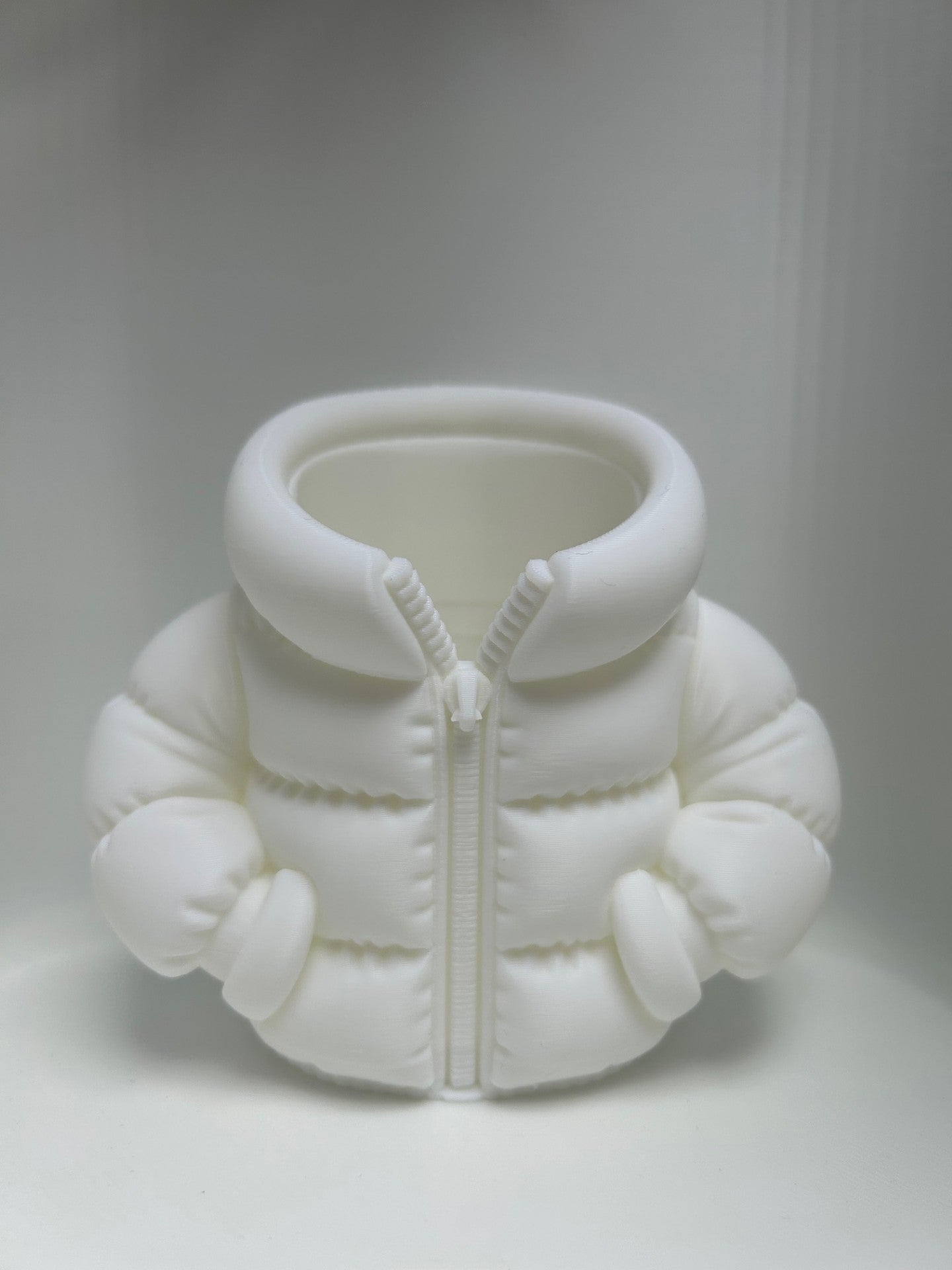 Puffer Jacket Pen Holder I Desk Organizer I stationary holder