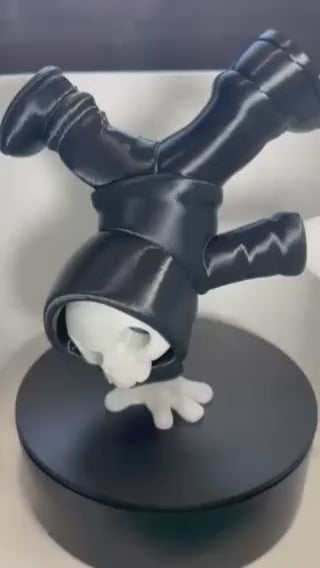 Urban Street Skull Toy Acrobat Skeleton Style Kawaii